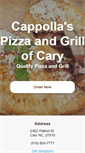 Mobile Screenshot of cappollasofcary.com